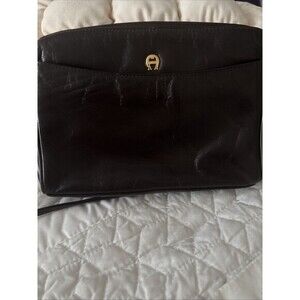 Vintage Etienne Aigner Dark Brown Crossbody